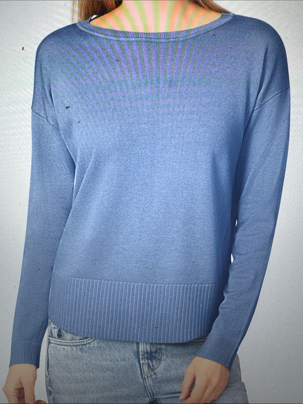 Melissa Paige Women's Round Hem Pull-On Sweater